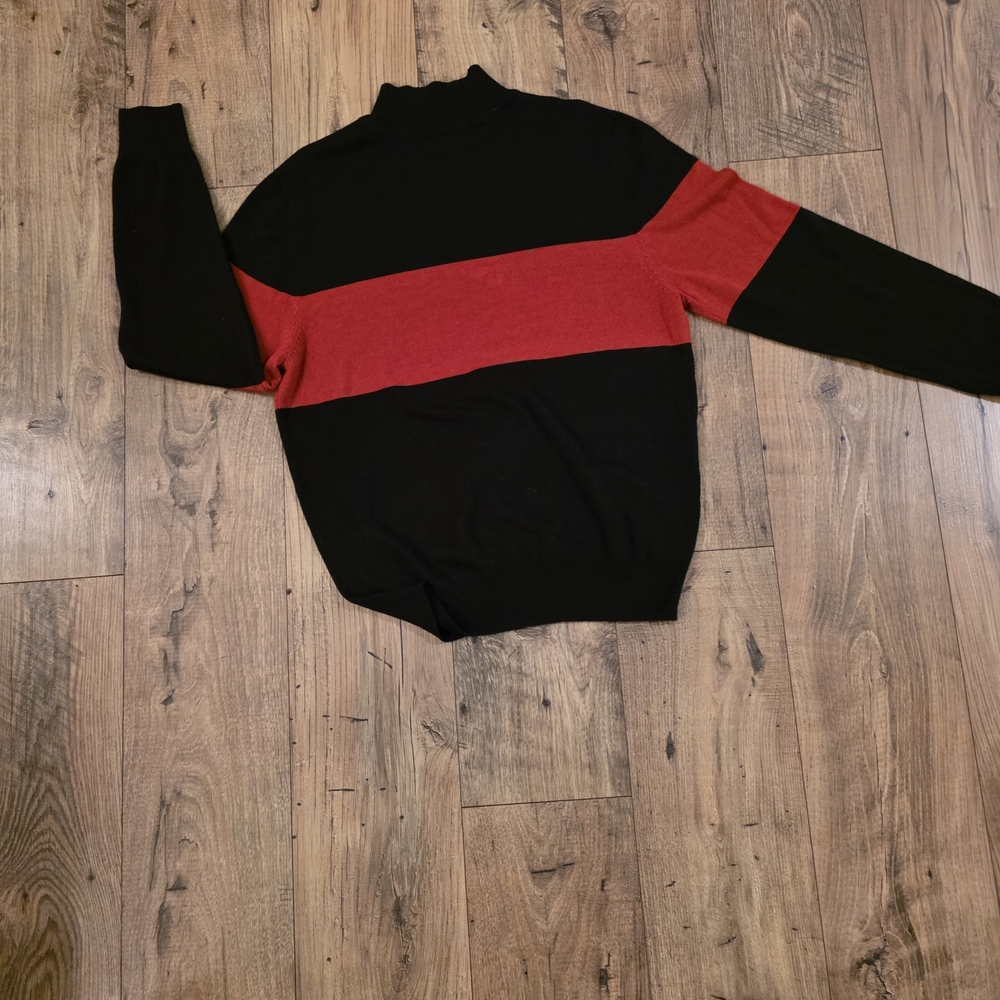 Black and Red Men's Sweater